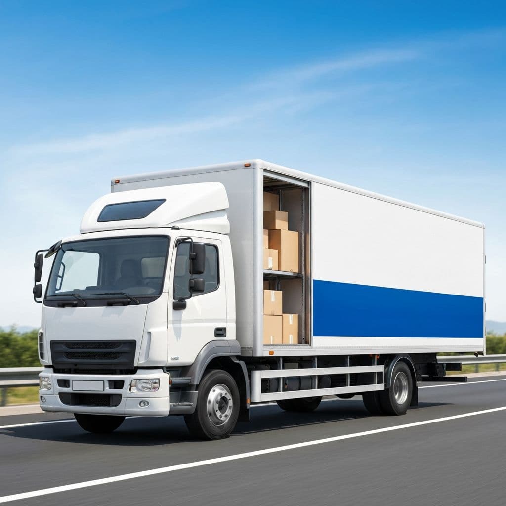 Professional moving truck